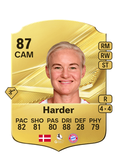 Pernille Harder, 87