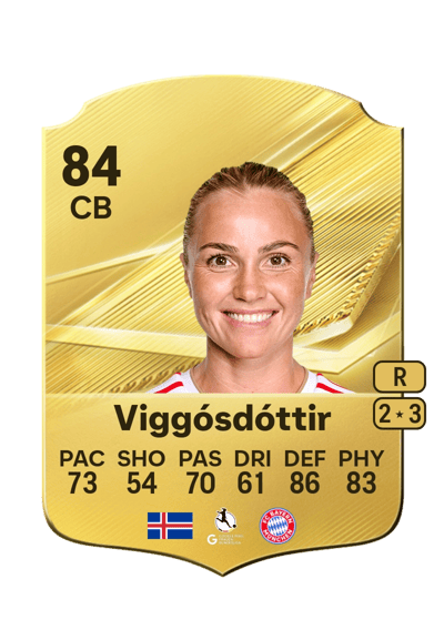 Glódís Perla Viggósdóttir, 84 IV