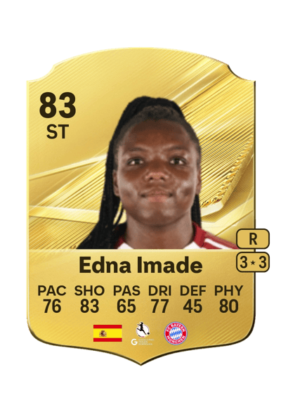 Edna Imade, 83 ST