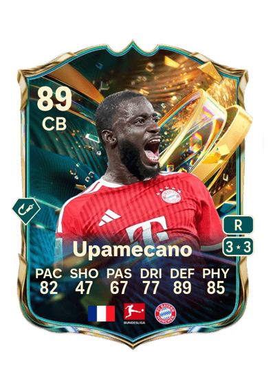 Dayot Upamecano, 89 IV