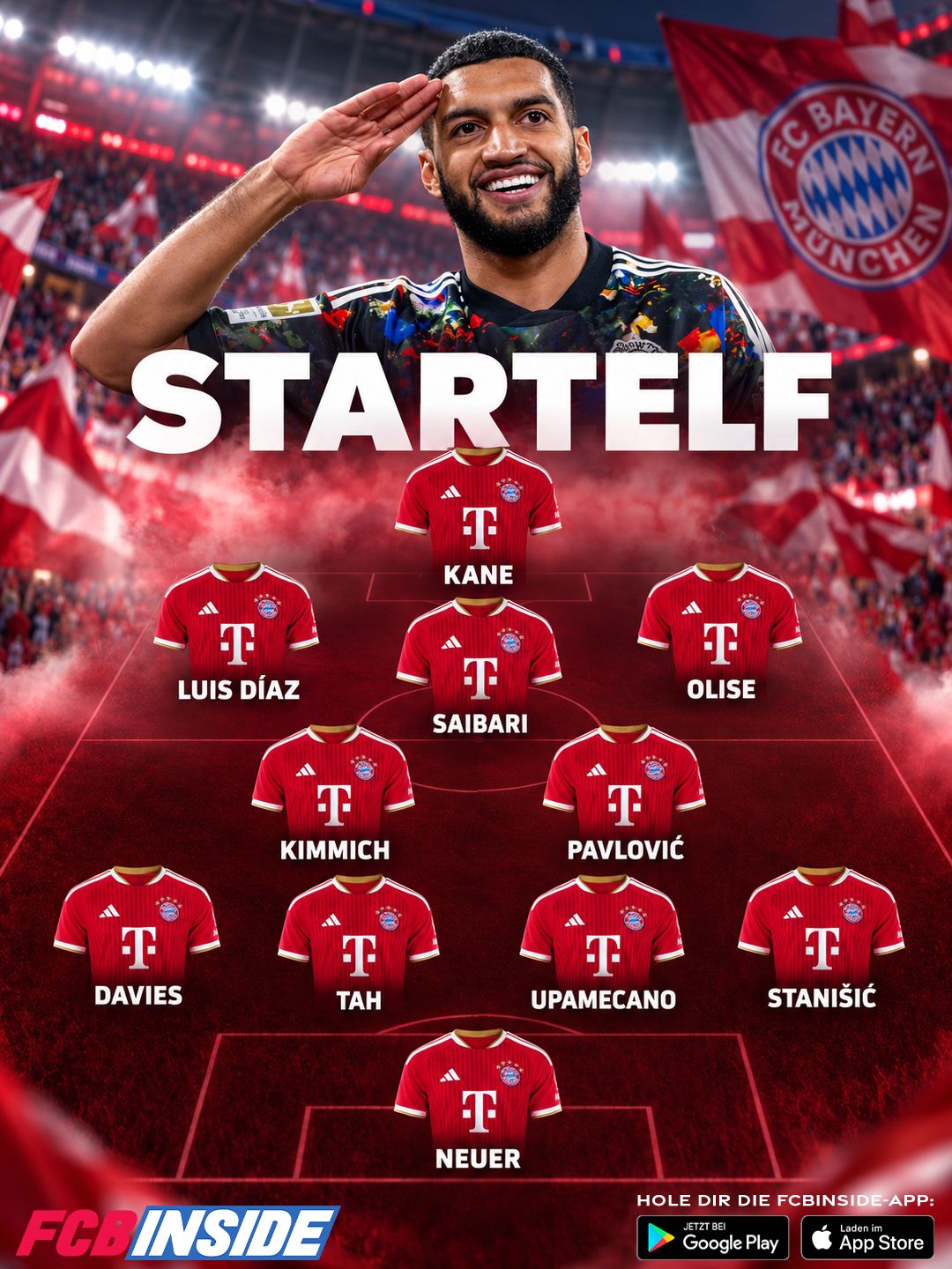 Die Aufstellung ist da!